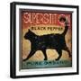 Superstition Black Pepper Cat-Ryan Fowler-Framed Art Print