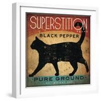 Superstition Black Pepper Cat-Ryan Fowler-Framed Art Print