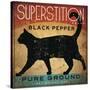 Superstition Black Pepper Cat-Ryan Fowler-Stretched Canvas