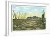 Superstition Mountain, Apache Trail-null-Framed Art Print