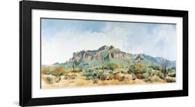 Superstition Mountain-Charlotte Klingler-Framed Art Print