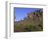 Superstition Mountains, Lost Dutchman State Park, Arizona, USA-Kristin Mosher-Framed Photographic Print