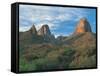 Superstition Mountains, Phoenix, AZ-Danny Daniels-Framed Stretched Canvas