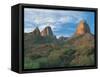 Superstition Mountains, Phoenix, AZ-Danny Daniels-Framed Stretched Canvas