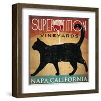 Superstition Vineyards Cat-Ryan Fowler-Framed Art Print