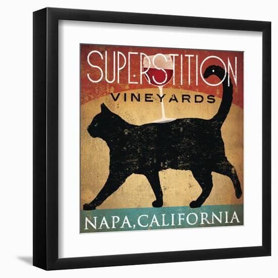 Superstition Vineyards Cat-Ryan Fowler-Framed Art Print