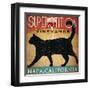 Superstition Vineyards Cat-Ryan Fowler-Framed Art Print