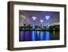 Supertree Grove in the Gardens by the Bay, a Futuristic Botanical Gardens and Park-Fraser Hall-Framed Photographic Print