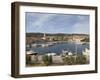 Supetar, the Main Town on the Island of Brac, Croatia-Joern Simensen-Framed Photographic Print