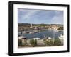 Supetar, the Main Town on the Island of Brac, Croatia-Joern Simensen-Framed Photographic Print