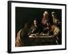 Supper at Emmaus, 1606-Caravaggio-Framed Giclee Print