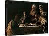 Supper at Emmaus, 1606-Caravaggio-Stretched Canvas