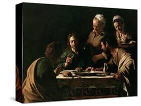 Supper at Emmaus, 1606-Caravaggio-Stretched Canvas