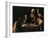 Supper at Emmaus, 1606-Caravaggio-Framed Premium Giclee Print