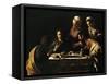 Supper at Emmaus, 1606-Caravaggio-Framed Stretched Canvas