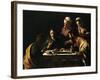 Supper at Emmaus, 1606-Caravaggio-Framed Giclee Print