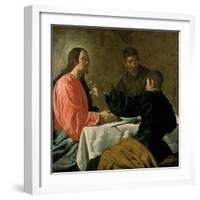 Supper at Emmaus, 1620-Diego Velazquez-Framed Giclee Print