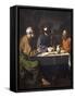 Supper at Emmaus, 1639-Francisco de Zurbaran-Framed Stretched Canvas