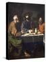 Supper at Emmaus, 1639-Francisco de Zurbaran-Stretched Canvas