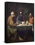 Supper at Emmaus, 1639-Francisco de Zurbaran-Framed Stretched Canvas