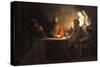 Supper at Emmaus, 1648, by Rembrandt Van Rijn (1606-1669)-null-Stretched Canvas