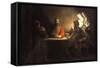 Supper at Emmaus, 1648, by Rembrandt Van Rijn (1606-1669)-null-Framed Stretched Canvas