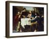 Supper at Emmaus, 1837-Enrico Bandini-Framed Giclee Print