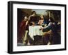 Supper at Emmaus, 1837-Enrico Bandini-Framed Giclee Print