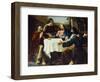 Supper at Emmaus, 1837-Enrico Bandini-Framed Giclee Print