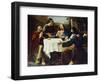 Supper at Emmaus, 1837-Enrico Bandini-Framed Giclee Print