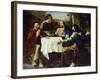 Supper at Emmaus, 1837-Enrico Bandini-Framed Giclee Print