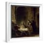 Supper at Emmaus-Rembrandt van Rijn-Framed Giclee Print