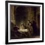 Supper at Emmaus-Rembrandt van Rijn-Framed Giclee Print