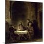 Supper at Emmaus-Rembrandt van Rijn-Mounted Giclee Print