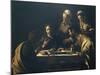 Supper at Emmaus-Caravaggio-Mounted Giclee Print