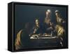 Supper at Emmaus-Caravaggio-Framed Stretched Canvas