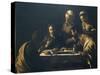 Supper at Emmaus-Caravaggio-Stretched Canvas