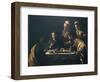 Supper at Emmaus-Caravaggio-Framed Giclee Print