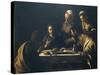 Supper at Emmaus-Caravaggio-Stretched Canvas