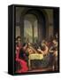 Supper at Emmaus-Alessandro Allori-Framed Stretched Canvas