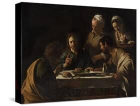 Supper at Emmaus-Caravaggio-Stretched Canvas