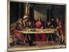 Supper at Emmaus-Giovanni Bellini-Mounted Giclee Print