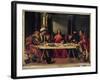 Supper at Emmaus-Giovanni Bellini-Framed Giclee Print