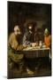 Supper at Emmaus-Francisco de Zurbarán-Mounted Giclee Print