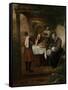 Supper at Emmaus-Jan Havicksz Steen-Framed Stretched Canvas