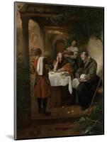 Supper at Emmaus-Jan Havicksz Steen-Mounted Art Print