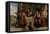 Supper at Emmaus-Paolo Veronese-Framed Stretched Canvas