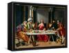 Supper at Emmaus-Vittore Carpaccio-Framed Stretched Canvas