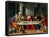 Supper at Emmaus-Vittore Carpaccio-Framed Stretched Canvas