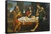 Supper at Emmaus-Giovanni Francesco Barbieri-Framed Stretched Canvas